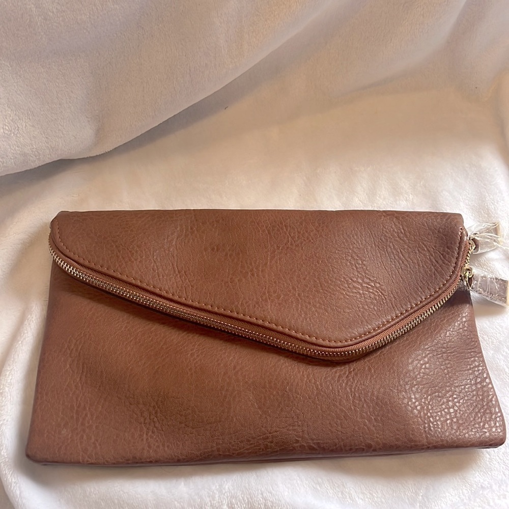 urban expressions brown soft handbag nwot